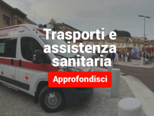 Trasporti sanitari Croce Rossa